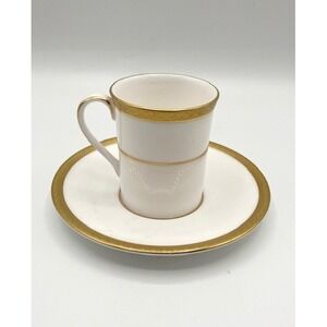 Royal Doulton Demitasse Cup‎ and Saucer 4980 Fine Bone China England 2.5"H